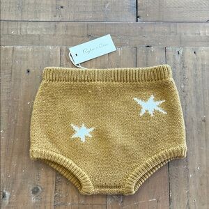 Rylee + Cru knit Star Goldenrod bloomer shorties kids 12-18 months